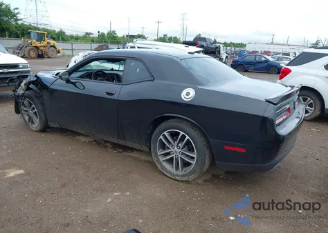 2019 Dodge Challenger Sxt Awd из США, поврежденный, VIN 2C3CDZGG7KH676201
